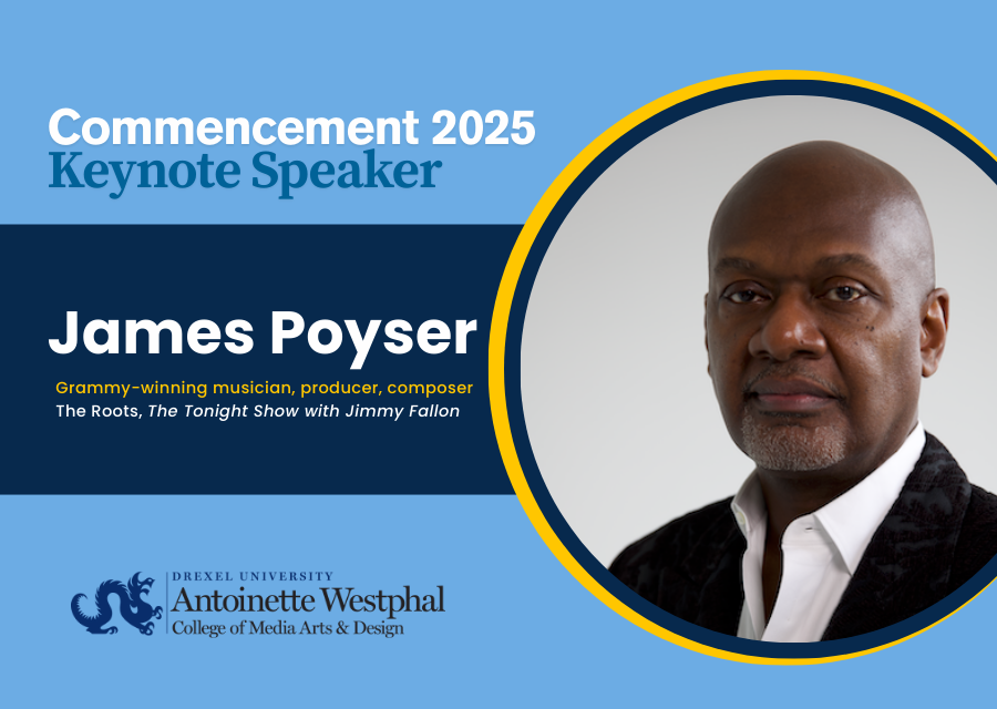 Commencement 2025 keynote speaker James Poyser